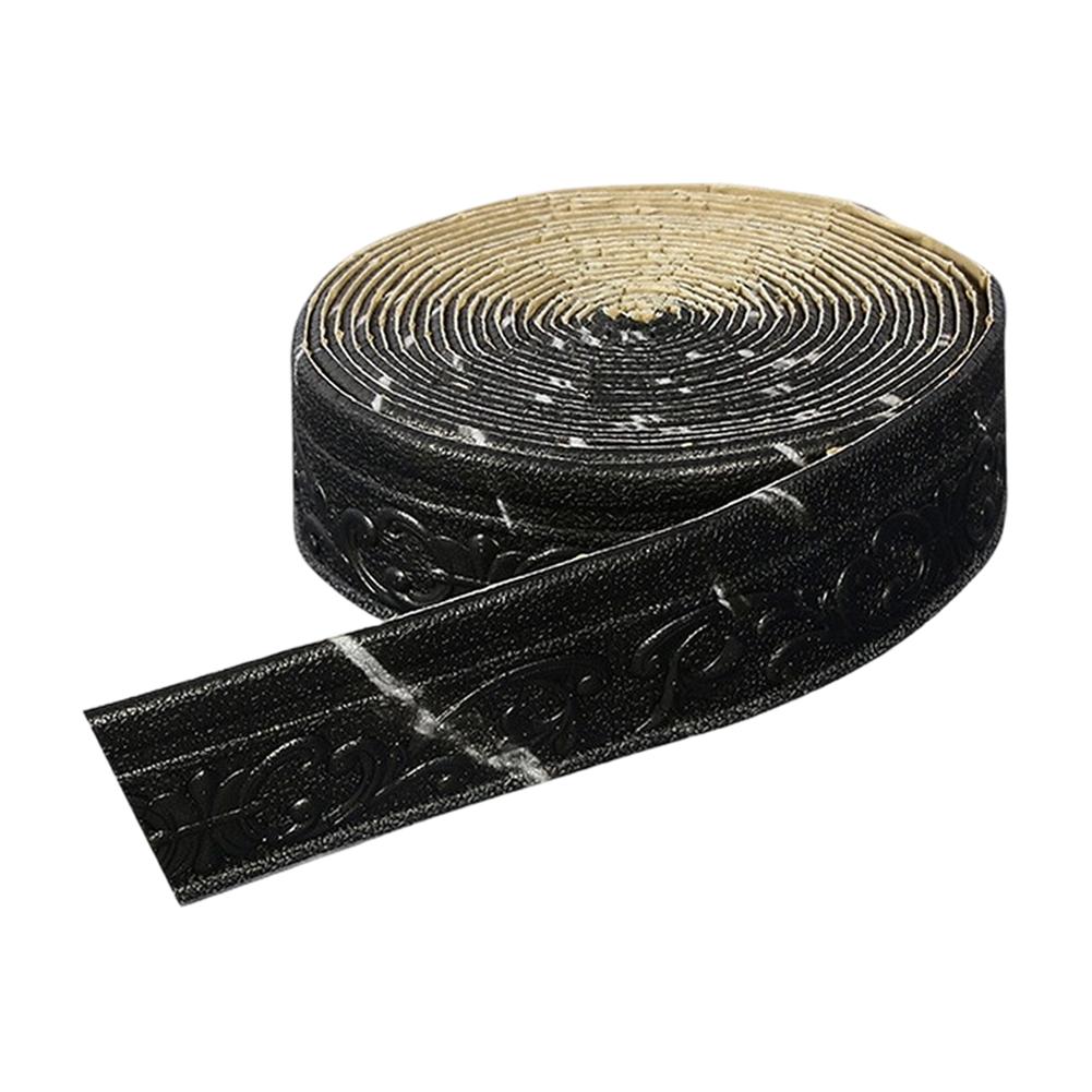 Flexible Self-Adhesive Wall Border Trim 10 m x 8 cm x 5 mm 3D Foam Wallpaper Edge Suitable for Smooth Applications