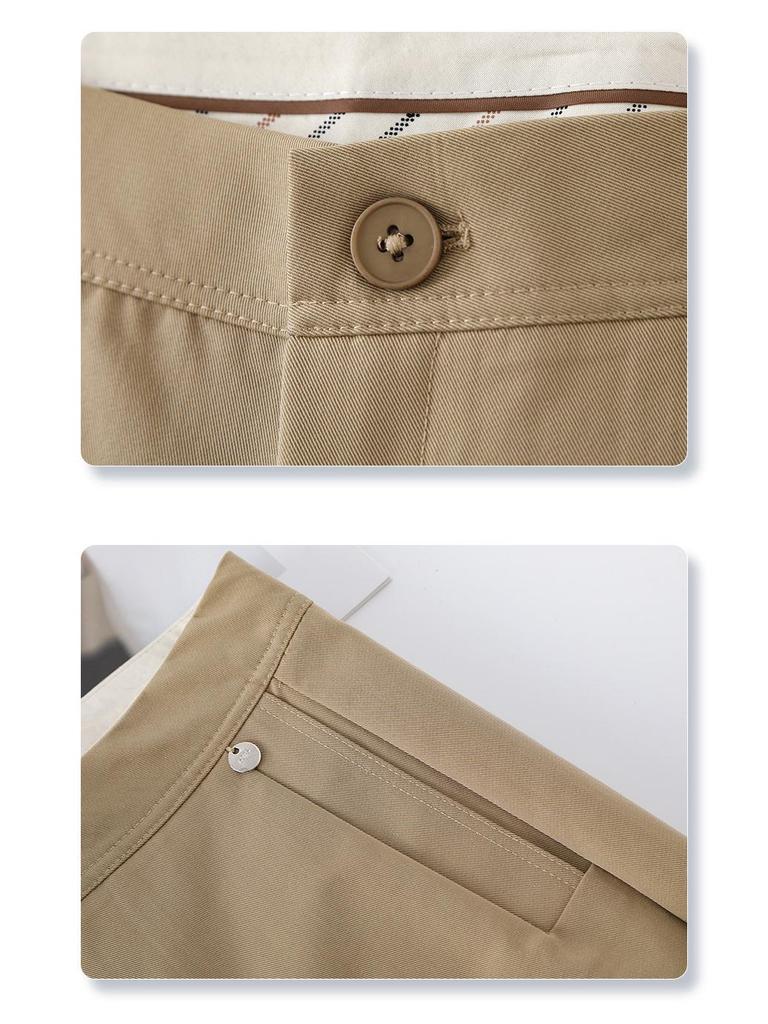 Women's Wide-Leg Navy Blue High-Waist Cropped Pants - Spring/Summer 2025 Casual Collection