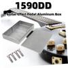 Miwayer 1590DD 188×119×37.5mm Guitar Effects Aluminum Box /Enclosure Diecast Design /for Guitar Pedals Replacement