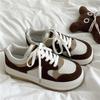 Retro Hong Kong Flavor Round Head Ulzzang Shoes Ins Trendy Spring and Summer New Platform Big Head Shoes
