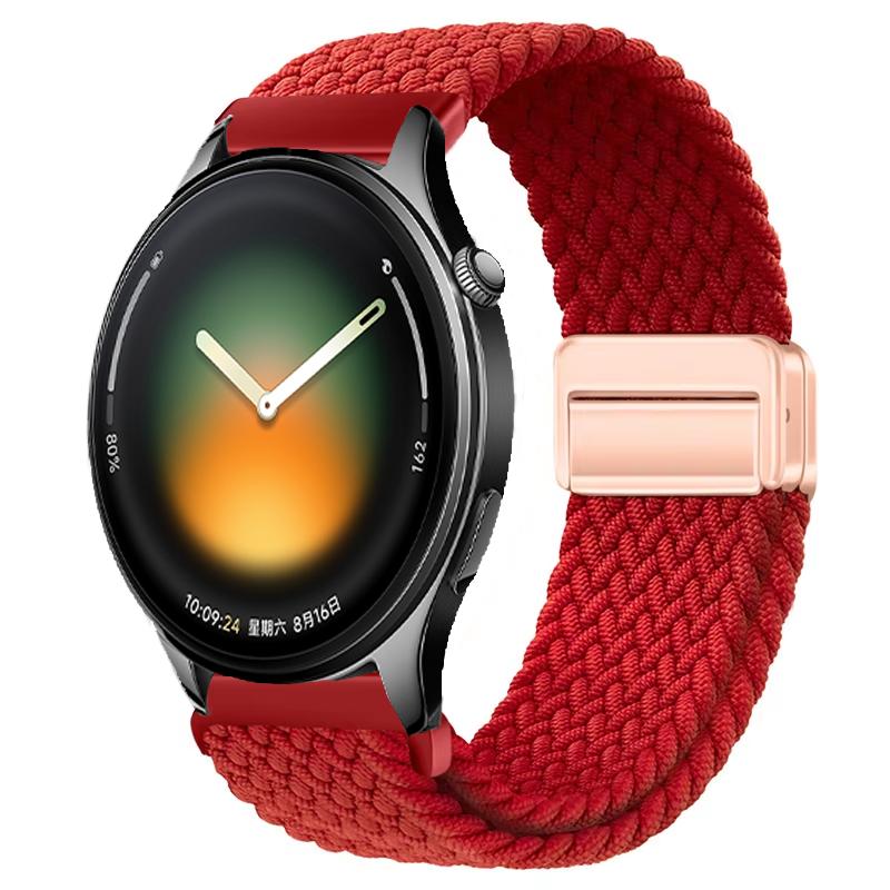 20mm 22mm Nylon Strap for Xiaomi Watch 5 S4 S3 S2 S1 Color 2/1 Sport Bracelet OPPO Watch S X2 3 Lite Realme Watch 5 S Wristband