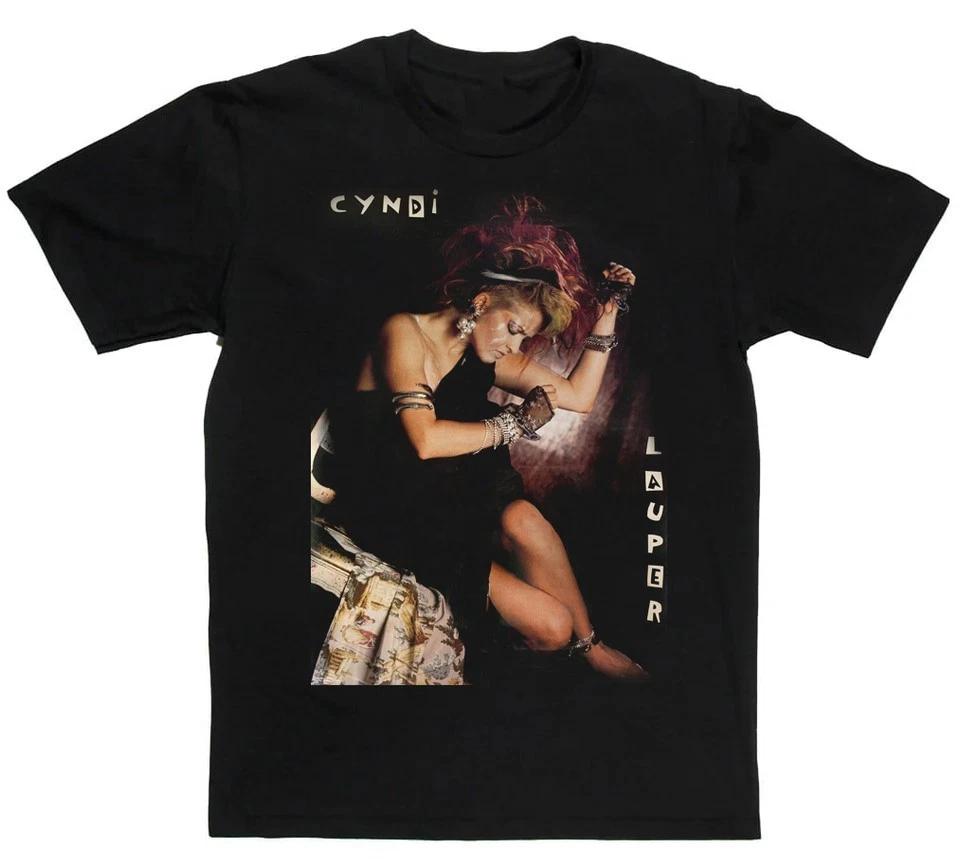 

Cyndi Lauper 1984s Shirt Gift fan Black unisex All size E430 S