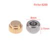 1/5Pcs 7009 8200 Watch Crown Head Ccrown Stainless Steel Watch Head Handle For 46941 46943 Movement Thick Tube Watch Accessories