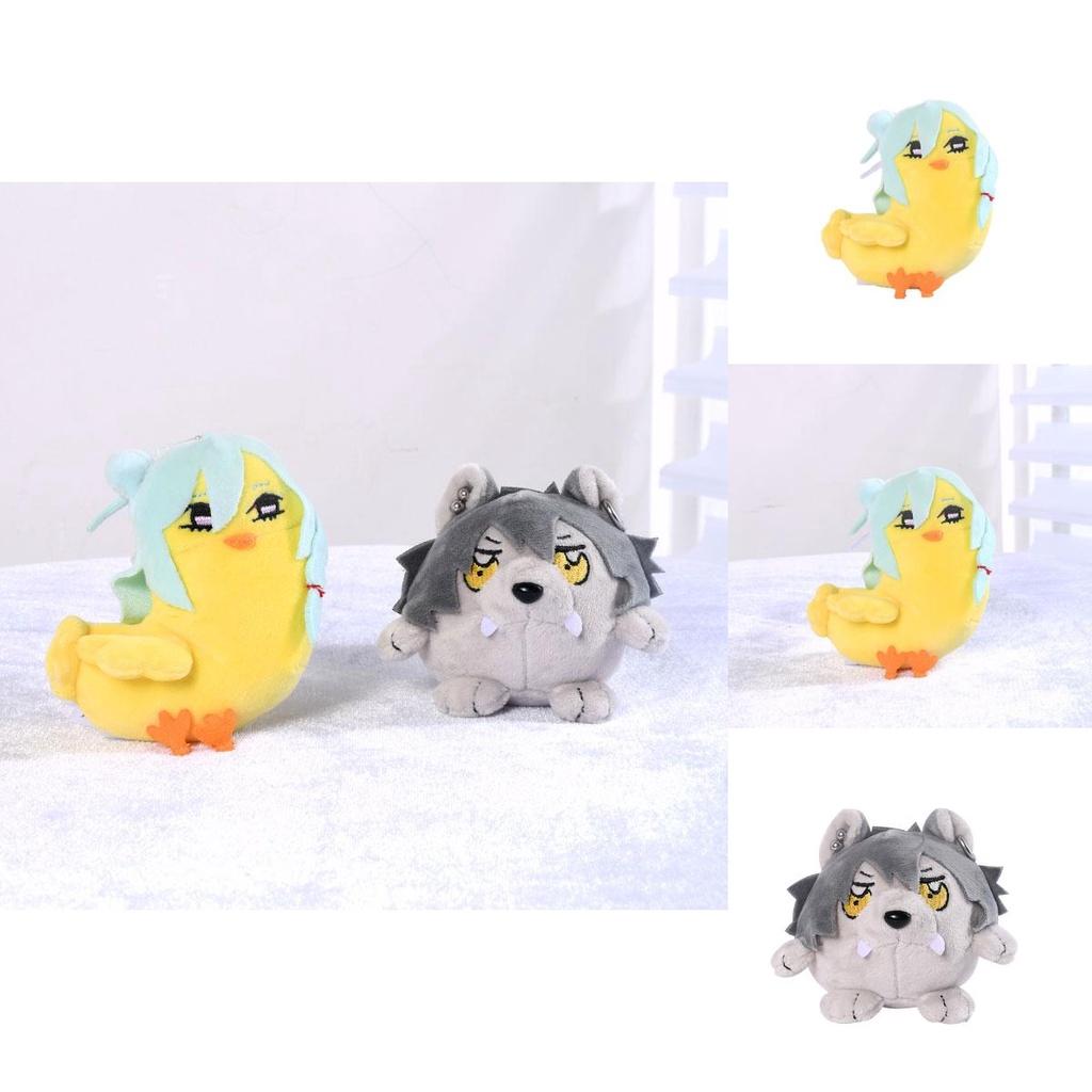 Cute Anime Idol Dream Festival Plush Toy Figure With Shorthair Fluffy Fur