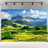 Multi Functional Polyester Mountain Tapestry - the Perfect Choice for Living Room, Bedroom Decoration, and Party Wall Art