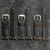 Universal Retro Crazy Horse Genuine Leather Watch Strap - Available in Multiple Sizes.