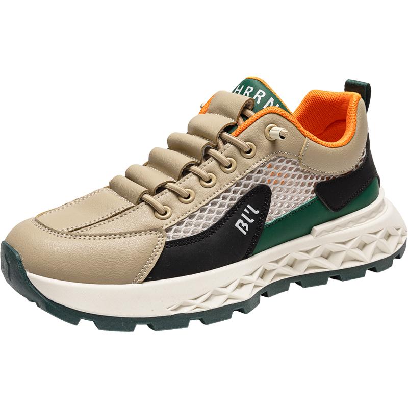 2026 New Mens Thin Mesh Breathable Casual Shoes High Quality Platform Sneakers Fashionable Soft Sole Men's Shoes Tenis Masculino