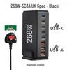 240W GaN PD Multi-Port Charger for Phones and Laptops - High Power Desktop Charging Station