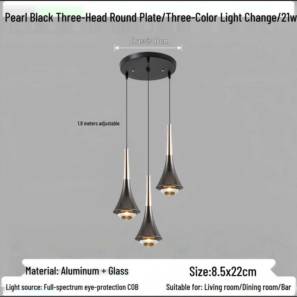Modern Minimalist Liftable Luxury Pendant Light for Bedroom and Dining Room