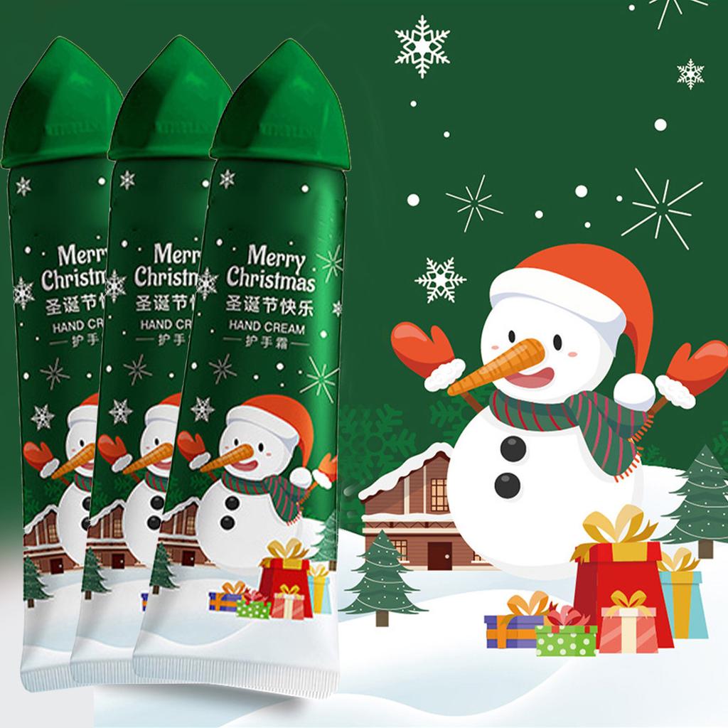 Holiday Hand Cream Trio Winter Care Moisturizing Gift Set Travel Friendly Hand Lotion for Nourishment and Dry Skin