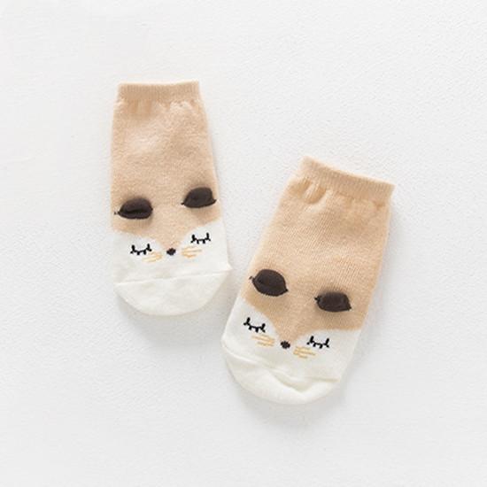 Șosete din bumbac pentru fete vară plasă subțire respirabilă drăguț desene animate șosete pentru copii copil mic fete șosete roz