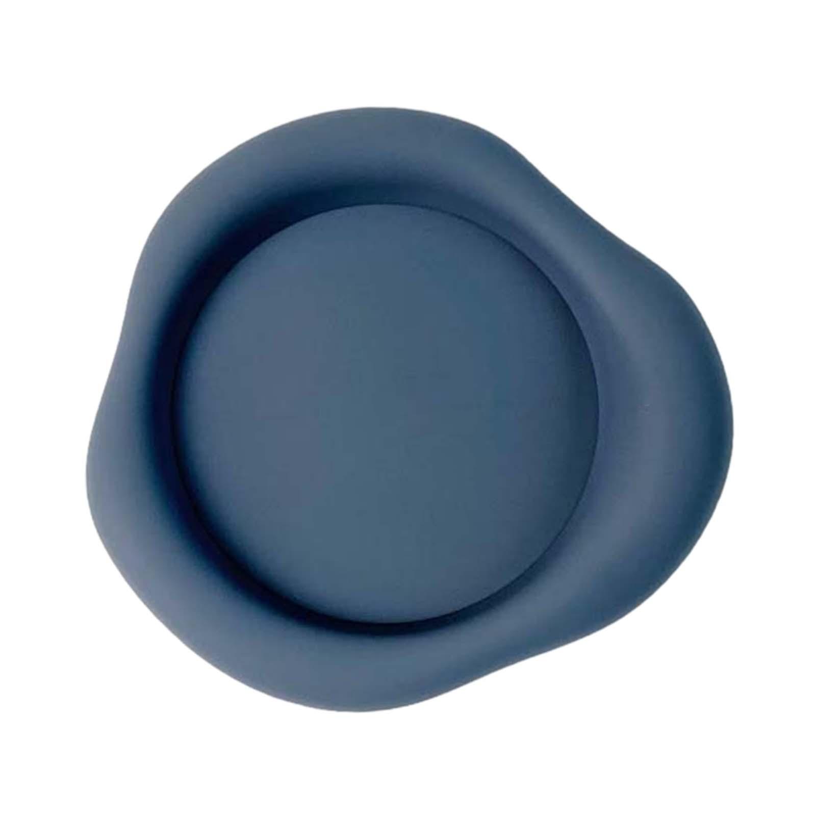 

Drink Coaster Cup Pad Stylish Nonslip Easy to Clean Portable Mug Coaster Cup Mat for Home Office Kitchen Restaurant Apartment синий