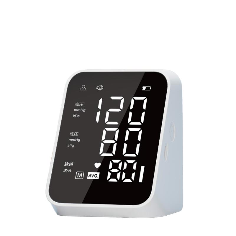 Electronic LCD Display Digital Blood Pressure Monitor Home Use Upper Arm Sphygmomanometer Electric Plastic ODM