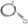 Adjustable Steel Wire Rope with Hook for Sound Insulation Panels and Ceiling Chandeliers