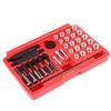 33pcs Glow Plug Thread Repair Kit Tap Insert Driver Guide Pin Thread Insert Tool Set