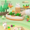 Digital Radish Pull Toy: Early Math & Color Learning for Infants
