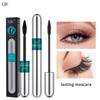 Mascara Waterproof Thick Eyelash Primer Elongated Curled Double Head Mascara Eye Primer Makeup