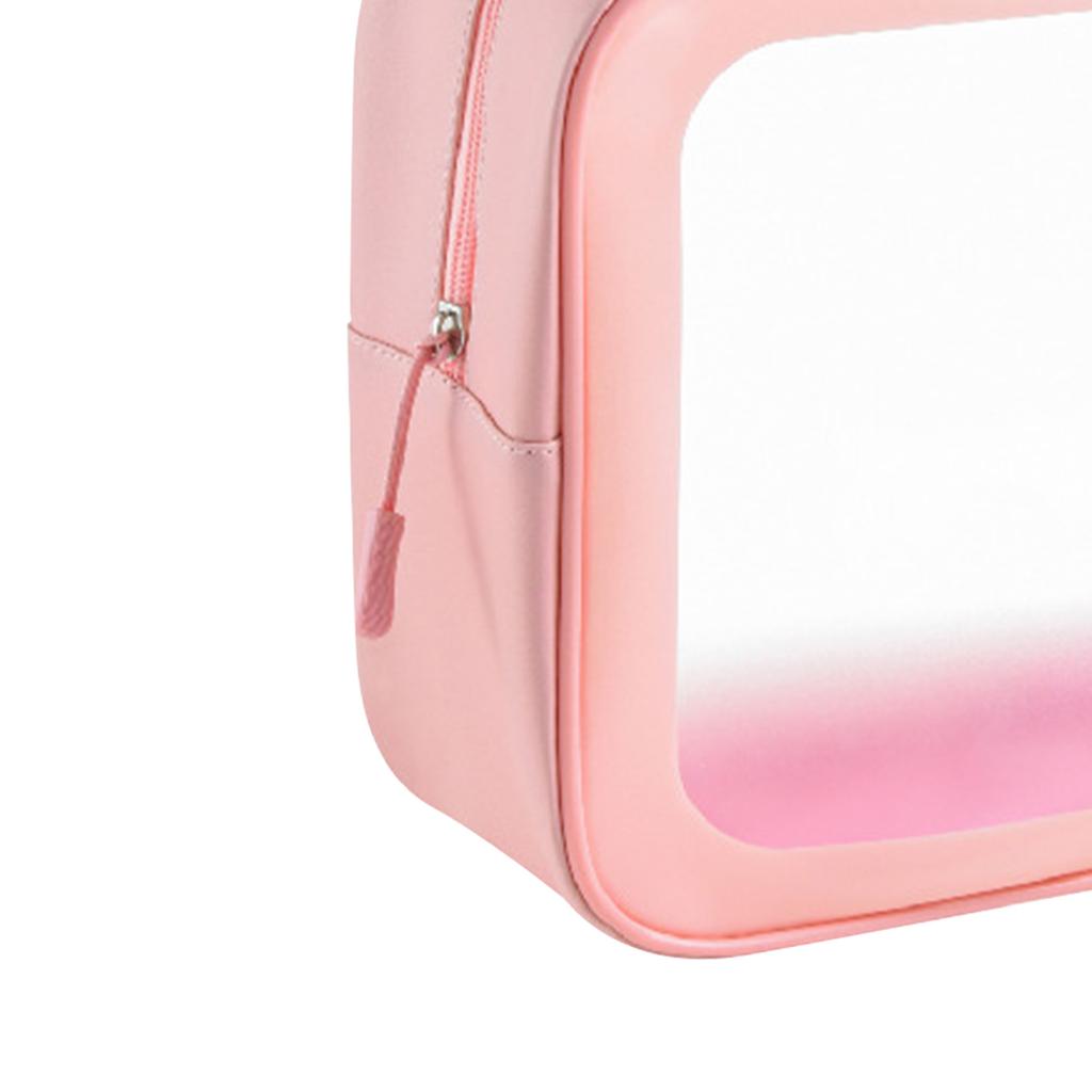 Transparent Makeup Bag Large Capacity PVC Waterproof Portable Toiletry Bag for Travel