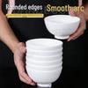 White Melamine Rice Bowl