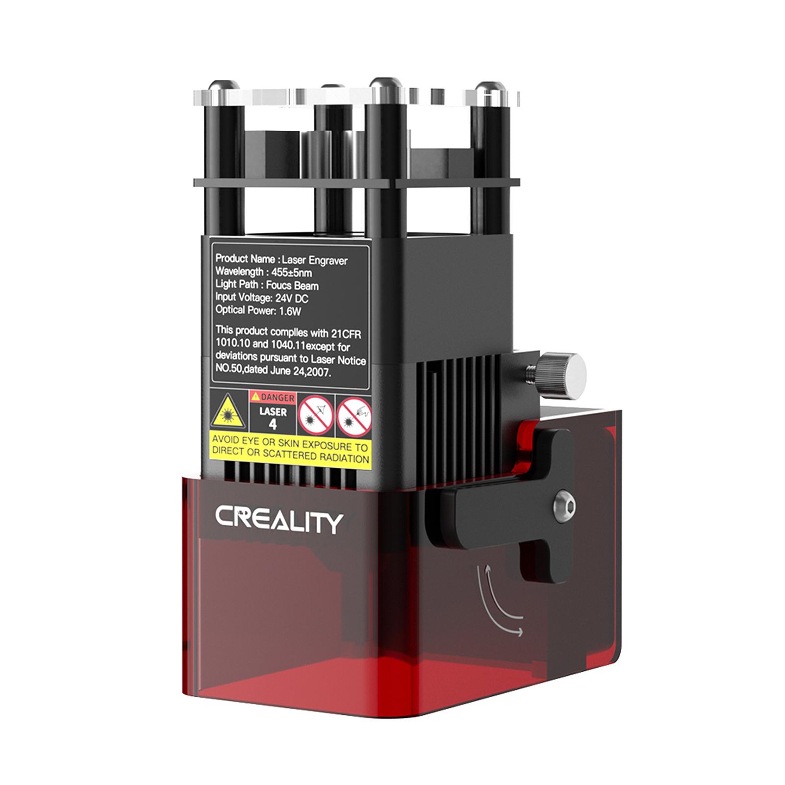 Creality Laser module1.6W Vermogen 0.06 Hoge Precisie Graveren Eenvoudig te Installeren Geschikt voor Ender 2 pro. Ender 3, Ender