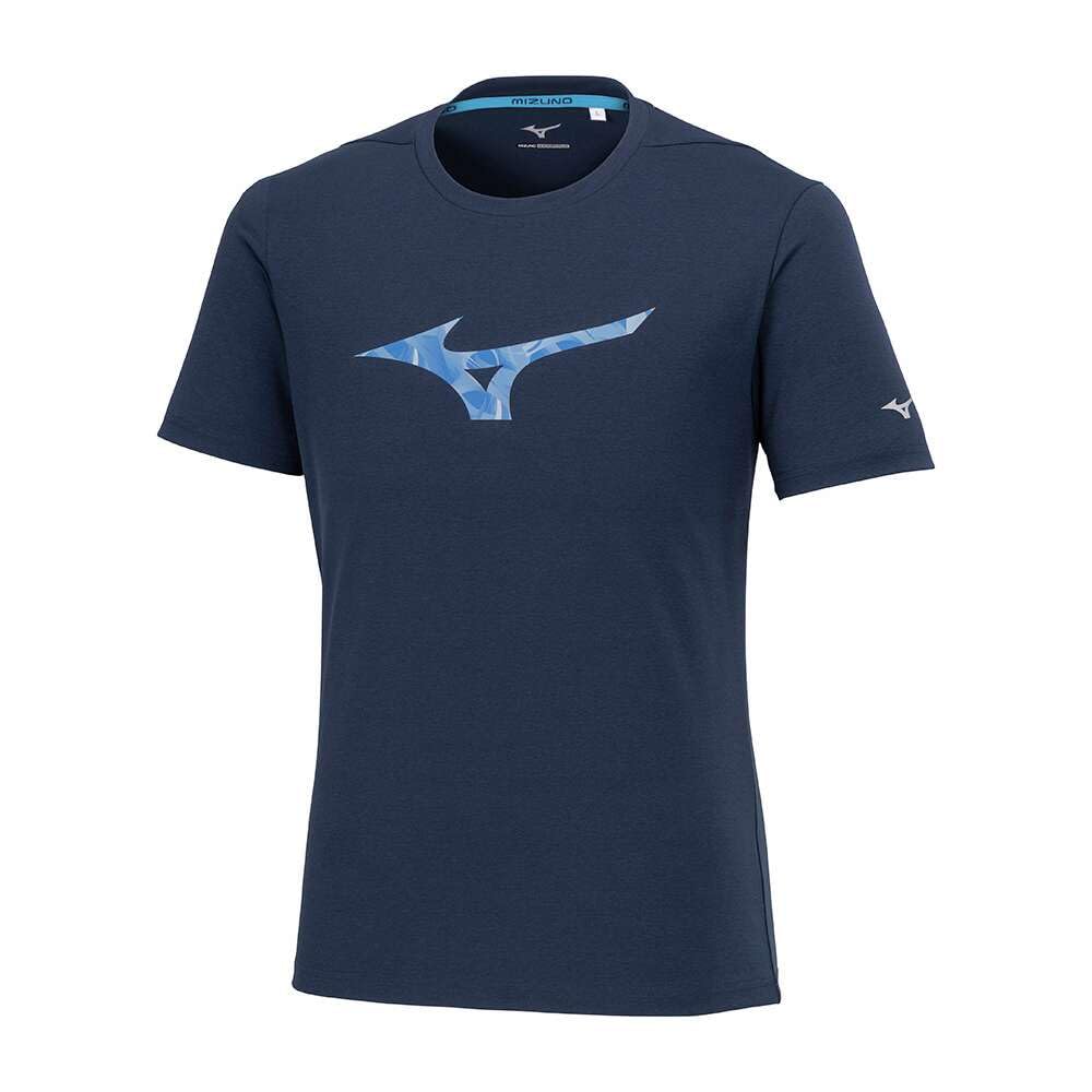 

Mizuno Men s Soft Dry Training T-Shirt, Short Sleeve, Player-Specific MUGEN GRAPHIC, 32MAB553, Pageant Blue