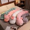 Animal Caterpillar Unicorn Pillow Plush Toy Doll Girl Bed Leg Long Pillow Ragdoll