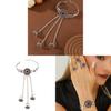 Vintage Geometric Hand Jewelry With Rhinestone Embellishments For Women