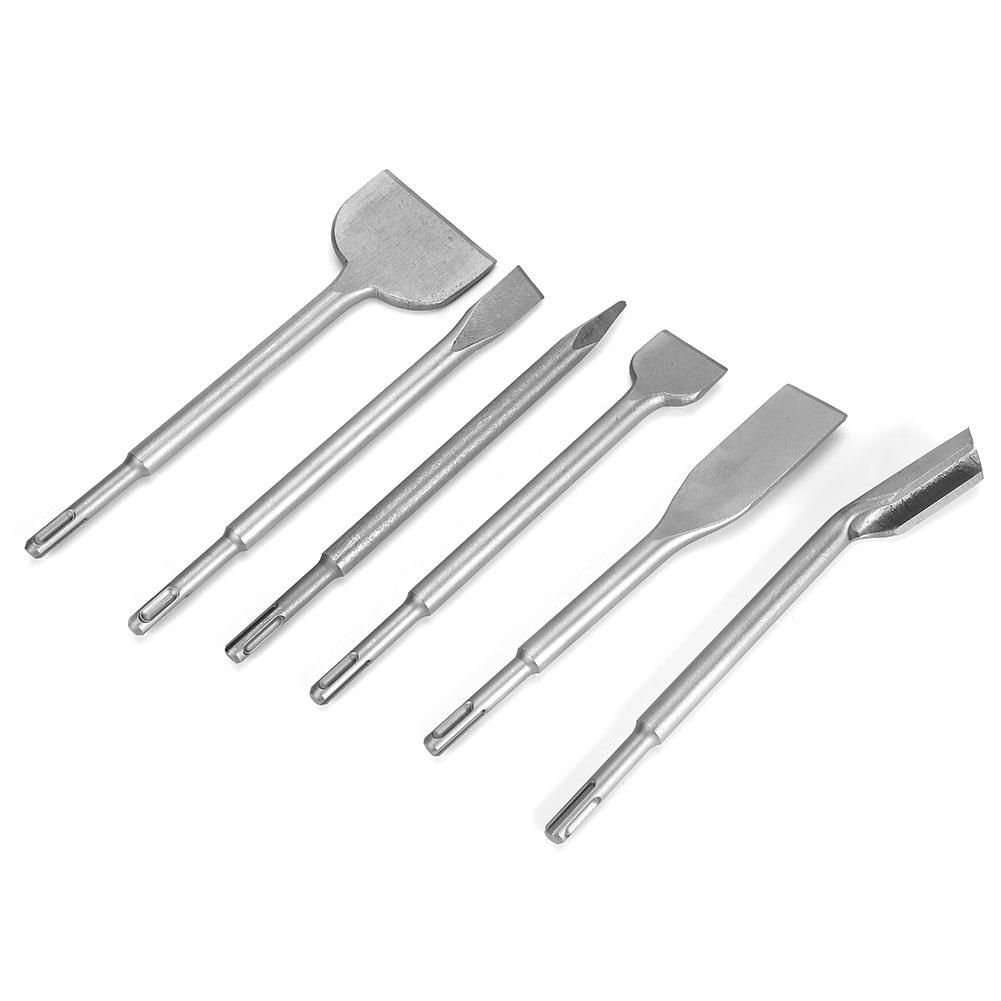 

6 шт. Перфоратор SDS Plus Набор долото для сверления бетонных стен Инструмент