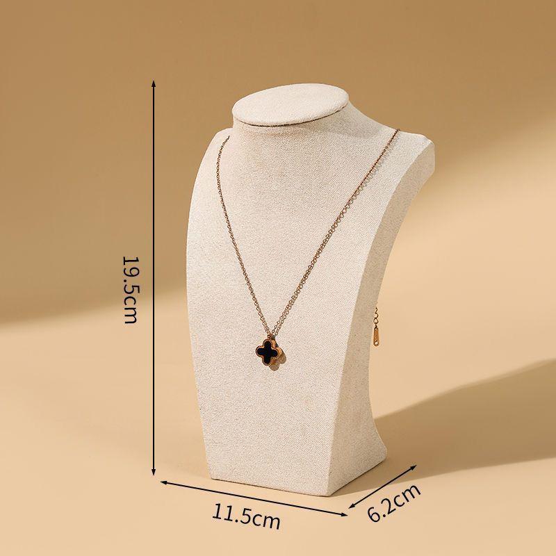 Jewelry Necklace Display Mannequin Stand for Sweater Chains