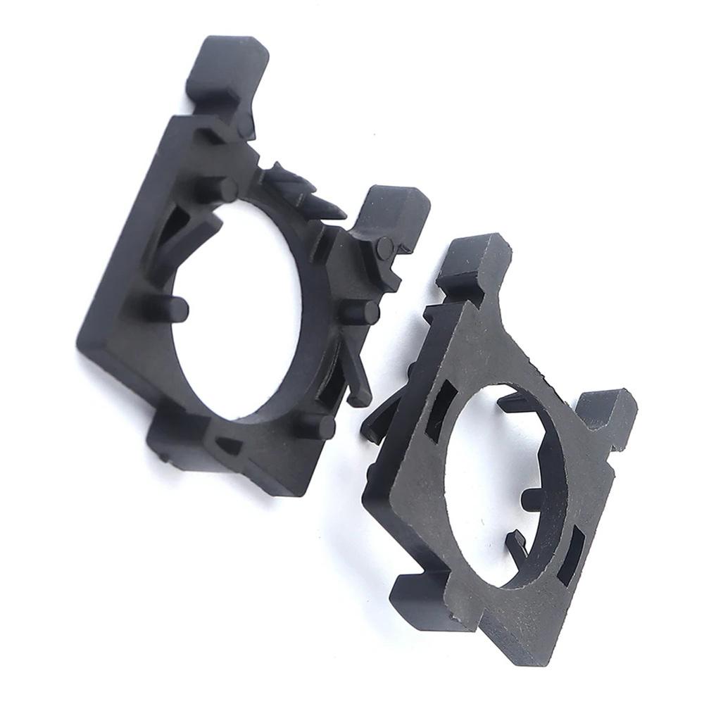 2X Car H7 Headlight Led Adapter Base For Ford Focus Fiesta Mondeo Low Beam Light