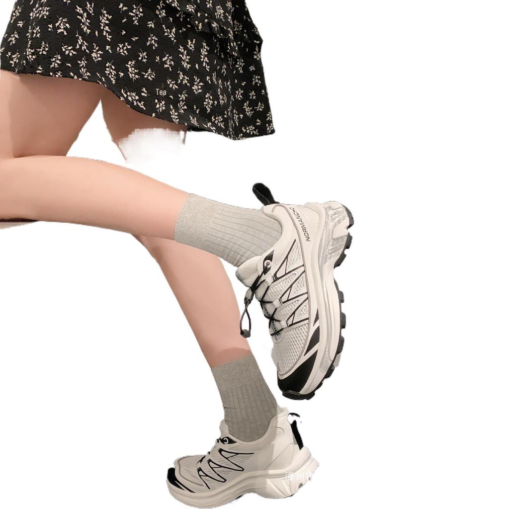 Women's 2025 Summer Mesh Dad Shoes with Thick Sole, Breathable Design, Height-Boosting, and Slimming Effect for a Casual Sporty Look