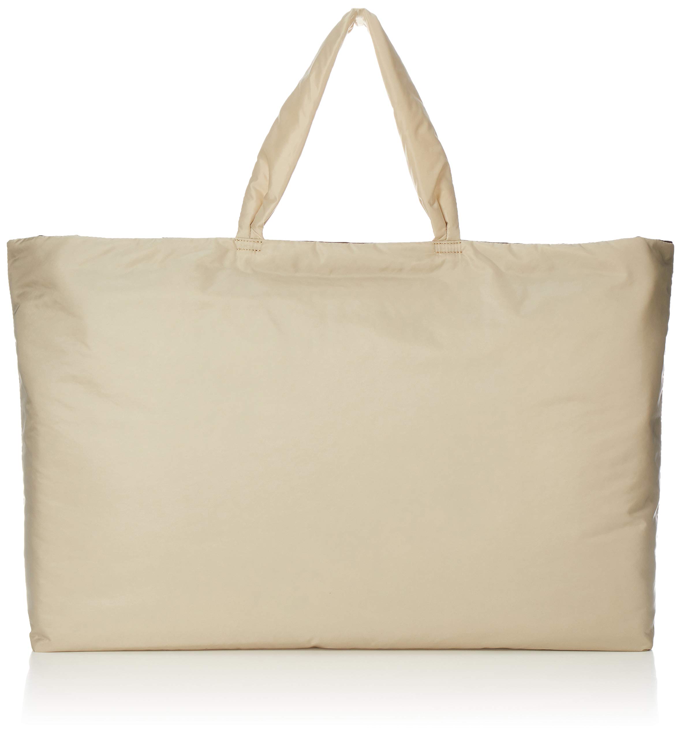 

A4 size bag that can be folded and carried small 50621 [Kitamura] semi-shoulder P-0639 Beige/Chocolate