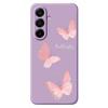For Samsung Galaxy A17 5G Case Butterfly Pattern Printing Straight Edge TPU Phone Back Cover