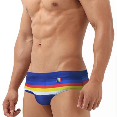 Herrenmode Pride Day Badehose mit niedriger Taille, Übergröße, Sommer- und Strandkleidung