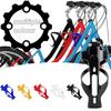 Lightweight Bike Bottle Rack Anti-scratch Plastic Superb Toughness Portable Bicycle Cycling Water Holder