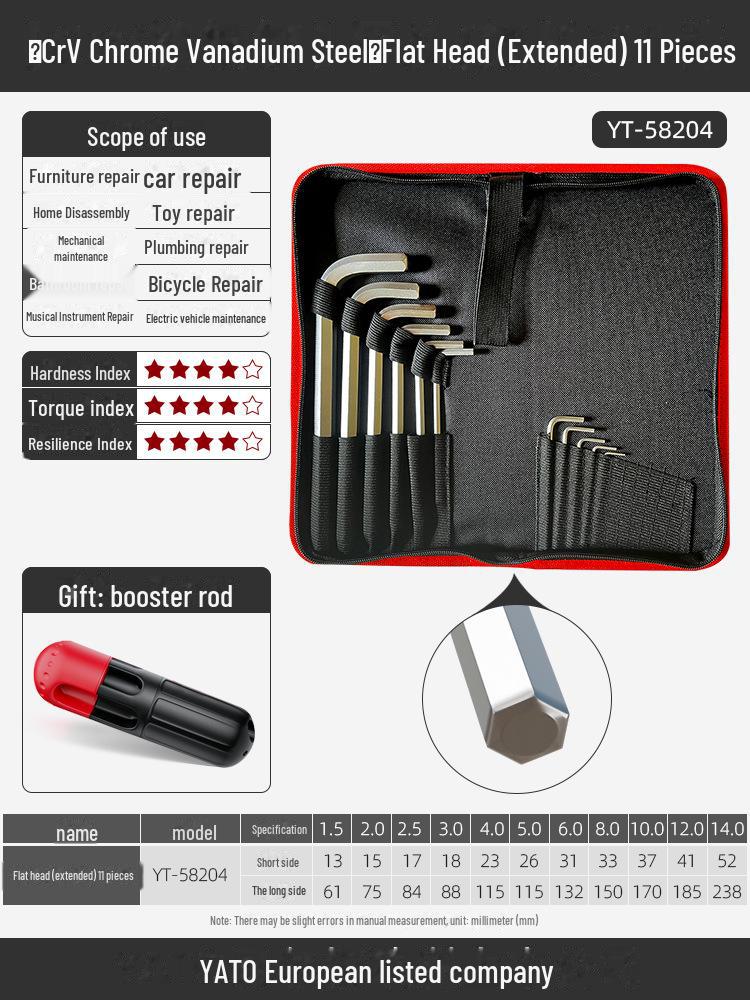 Yiertuo Hexagonal Wrench & Screwdriver Set