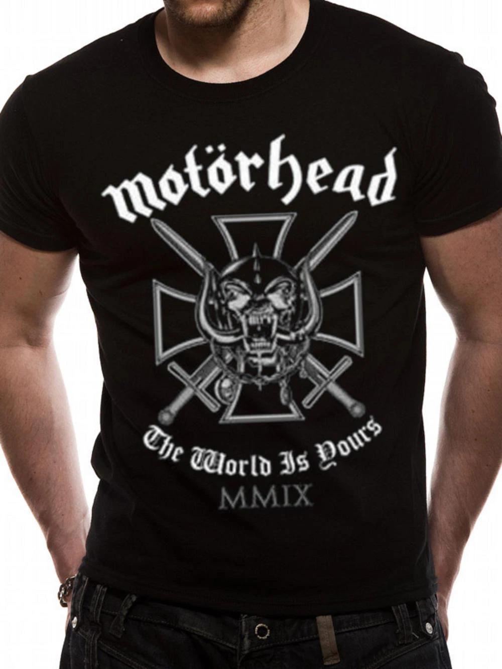Officially licensed Motorhead Iron Cross Mens Black T Shirt Motorhead ClassicTee M