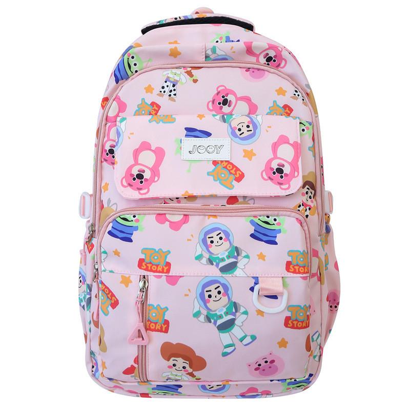 Toy Story Lotso Jessie Buzz Lightyear Alien Cartoon Pattern Student Backpack