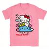 2026 new Hello Kitty Tee soft cotton short sleeve crew neck cute print lightweight summer top for Women daily casual wear