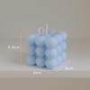 Handmade High-End Scented Cube Candle – Ideal for Atmosphere, Decor, Gifts, and Photography Props