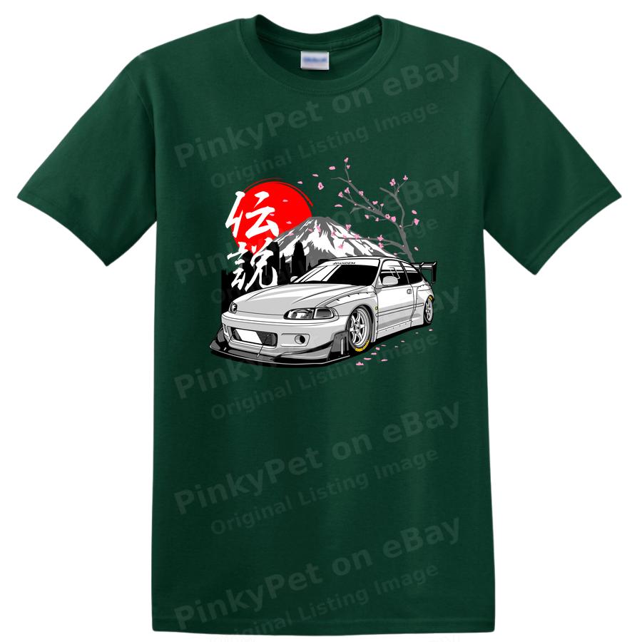 Car Legend Japanese Graphic T Shirt Cool Racing Vintage Tee Car Enthusiast
