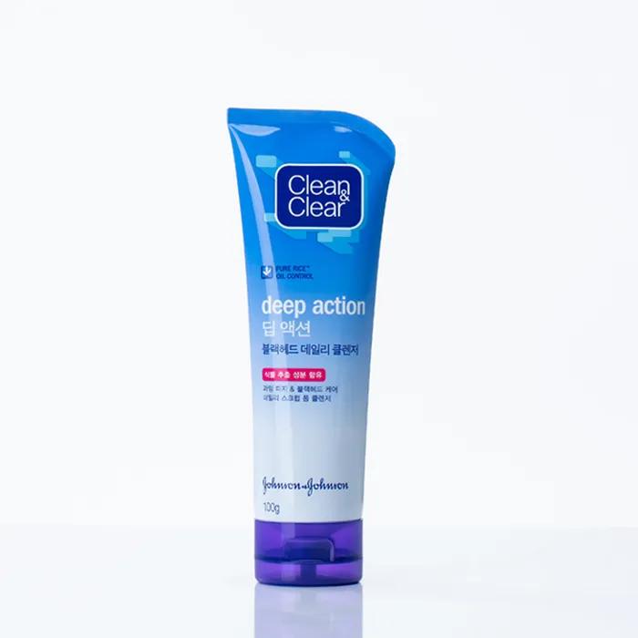 Clean & Clear Deep Action Blackhead Daily Cleanser 100g X2