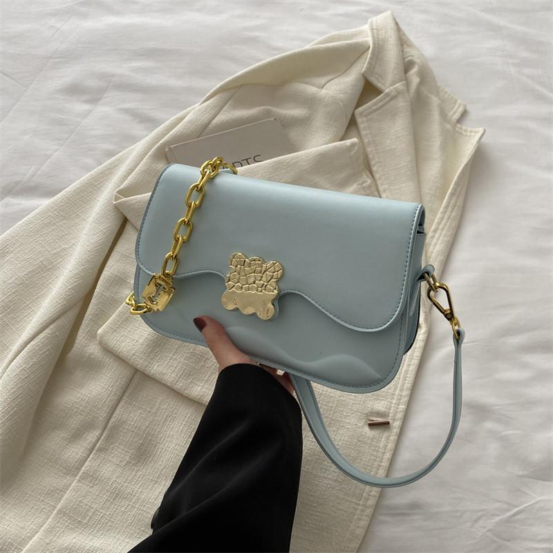Trendy Small Square Bag For 2024 Spring Fashion Street Style Single Shoulder Underarm Bag