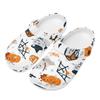 Color Print EVA Beach Clogs Women Men Lightweight Breathable Slip On Garden Shoes Pool Bathroom Home Summer Sandals