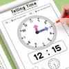 Painting Exercise Time Cognition Book Tracing Drawing Learning Book  Zero Foundation