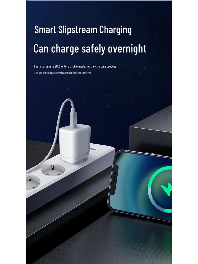 Korean Standard 20W Dual Port Charger - KC Certified Fast Charging A+C Ports