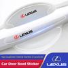 8Pcs TPU Car Door Handle Film Anti Scratch Stickers Decal For F-SPORT ES RX NX LS UX LM LX GX LC RZ IS CT GS RC HS SC TX L