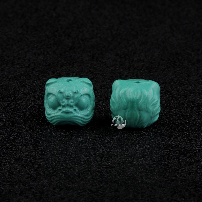 Magnesite Cloud Back Accessories: Nine-Tailed Fox, Pixiu, Ganesha, Dragon, Mermaid, Auspicious Beast, Waking Lion
