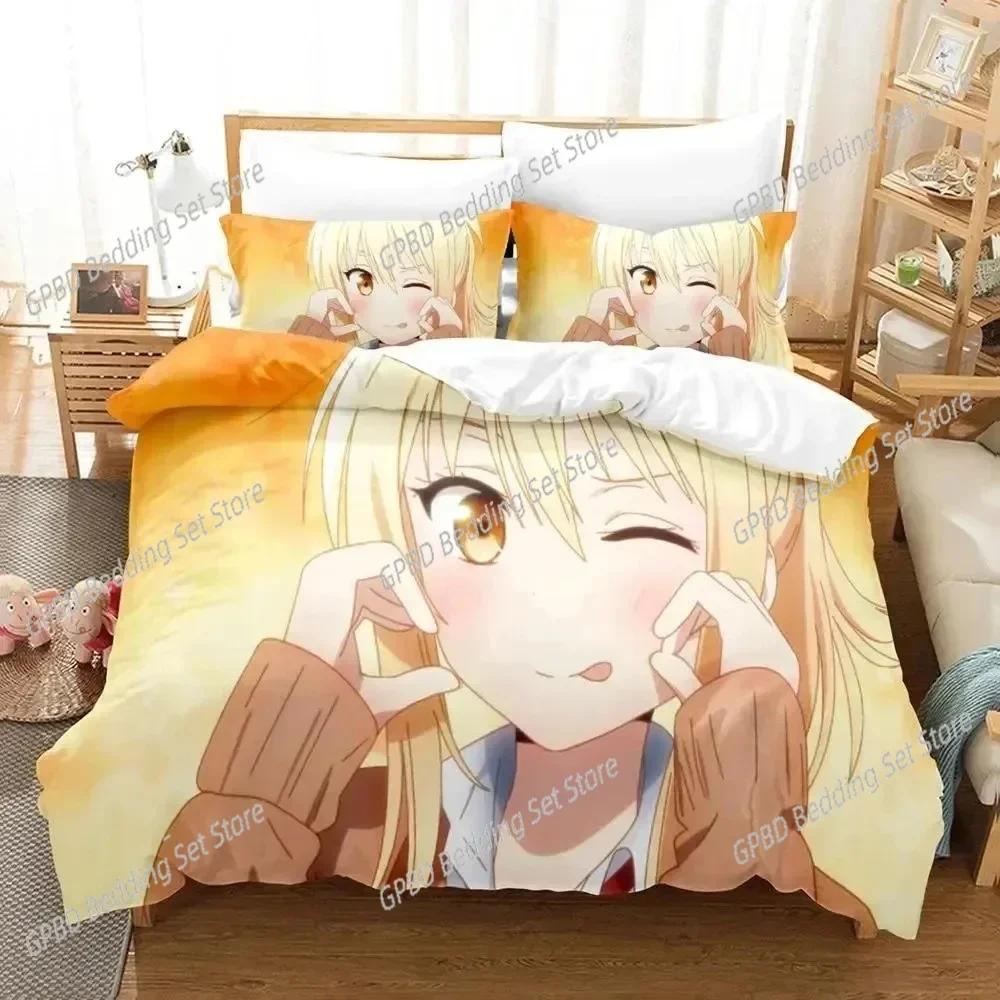 New 3D Print Anime Nijiyon Animation Bedding Set Single Twin Double Queen King Cal King Size Bed Linen Set