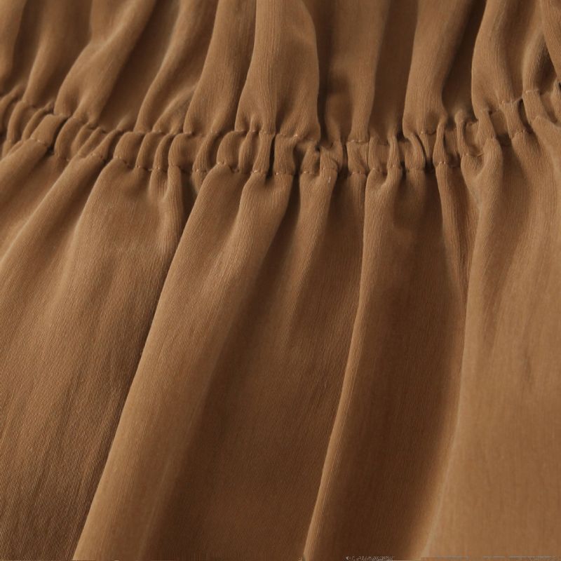 Kaslead New Arrival Women's Clothing Fashion Style Fashion Minimalist Vertical Midi Skirt Dress 3067367